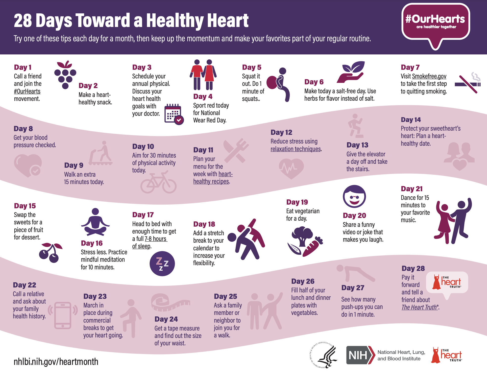 28 days to a healthy heart
