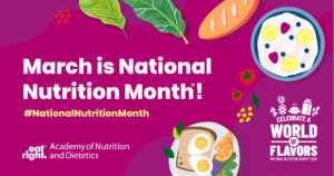 Cover photo for National Nutrition Month Workshops