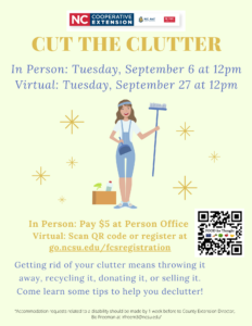 Cover photo for Cut the Clutter