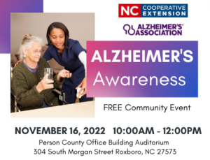 Alzheimer's event