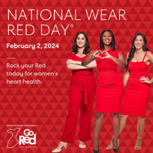 Cover photo for Wear Red Day