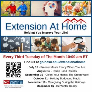 Cover photo for Extension at Home