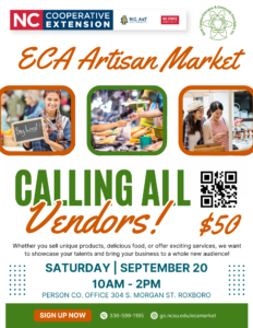Cover photo for ECA Artisan Market