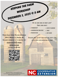 Flier with event details